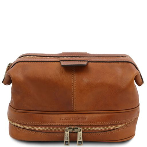 Jacob - Leather toilet bag